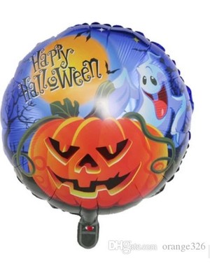 Uravas Store Mey Ithalat® Happy Halloween Folyo Balon 18 Inç