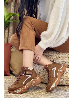 TeknoKapsül Dark Seer Taba Kadın Sneaker