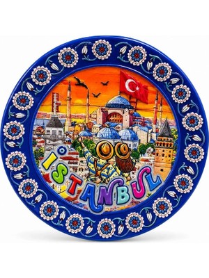Uravas Store Istanbul Temalı Seramik Magnet ALK5855