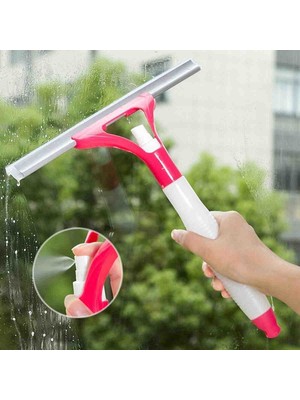 Şirin Home Pratik Spreyli Cam Sil Aparatı Pencere Ayna Duşakabin Tezgah Temizleyici Püskürtmeli Silici