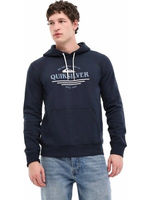 Quiksilver Screen Fleece Classıc Sur Lacivert Erkek Sweatshirt