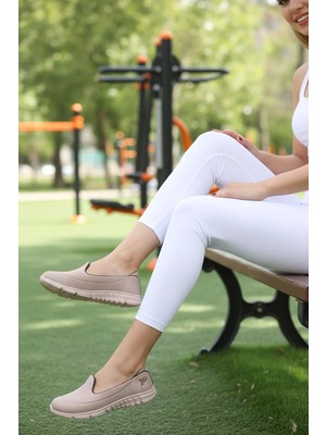 TeknoKapsül Soho Nude Kadın Sneaker 18113
