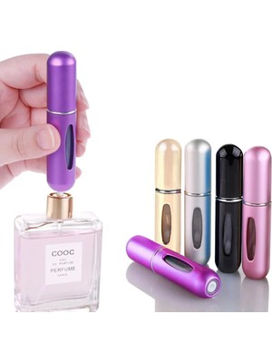Uravas Store Doldurulabilir Mini Cep Parfüm Şişesi