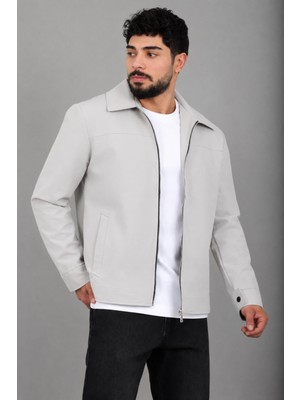 Stil Kombin Yakalı Fermuarlı Mevsimlik Mont Pldp 3033_60390