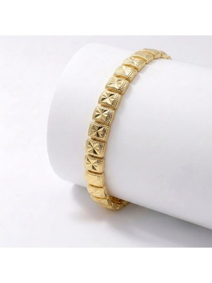 Moncuk Design Stella 24K Gold Kaplama 8 mm Kadın Bileklik 3351KBV5D1