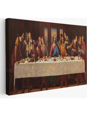 Trezon Da Vinci'nin Son Akşam Yemeği Kanvas TABLO-5183