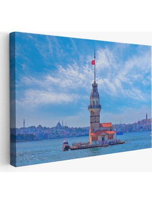 Trezon Kız Kulesi Dekoratif Kanvas TABLO-6513