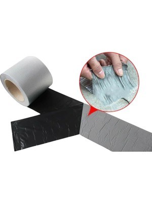 Renas Store 96MM Geniş Tamir Bandı 2 Metre Çatı Boru Balkon Sızdırmaz Onarım Bandı