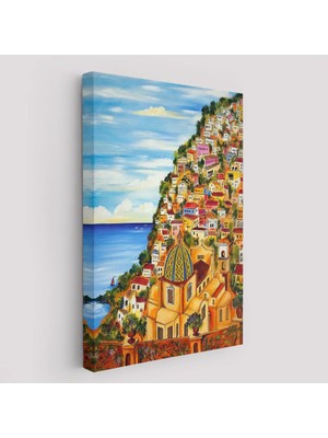 Trezon Roberto Gagliardi'nin Positano Isimli TABLOSU-6328