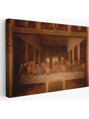 Trezon Da Vinci'nin Son Akşam Yemeği Kanvas TABLO-5188