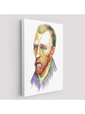 Trezon Vincent Van Gogh Dekoratif Kanvas TABLO-5967
