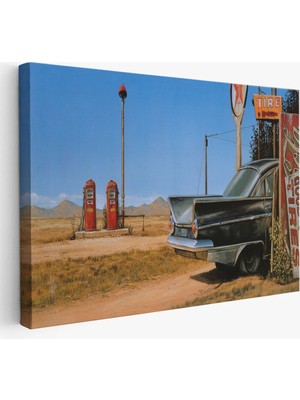Trezon Jack’s Tire Klasik Araba TABLOSU-6609
