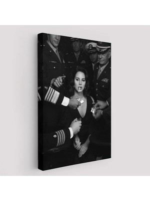 Trezon Lana Del Rey Dekoratif Duvar TABLOSU-6372