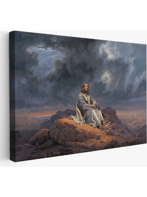 Trezon Isa Mesih Dekortif Duvar Tablosu - Jesus CHRIST-6540