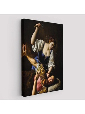 Trezon Giuseppe Vermiglio'un Jael And Sisera Isimli Eseri Dekoratif Duvar TABLOSU-6121