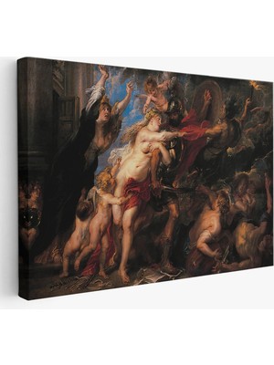 Trezon Peter Paul Rubens’in Savaşın Sonuçları TABLOSU-6655