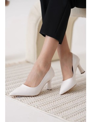 Trendella Kadın Beyaz Stiletto TR12MS06B