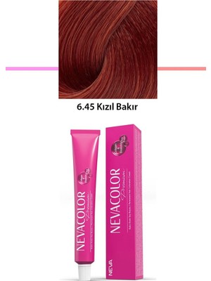 Premium 6.45 Kızıl Bakır - Kalıcı Krem Saç Boyası 50 G Tüp