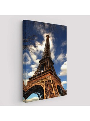 Trezon Fransa Paris Eyfel Kulesi Duvar TABLOSU-6442