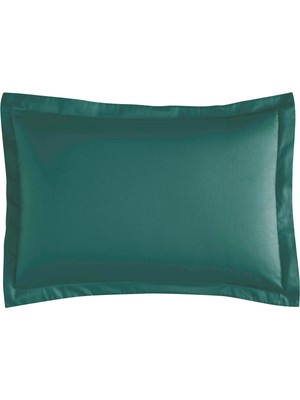Linens Mix&match Pamuk Saten 2'li Standart Yastık Kılıfı Seti Petrol