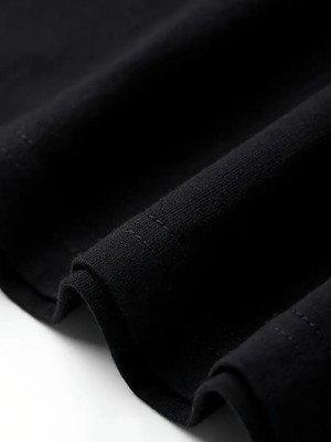 Tarz Yeri Erkek Özgür Kuşlar Baskılı Tişört Yazlık Bisiklet Yaka Kısa Kol T-Shirt - Beyaz