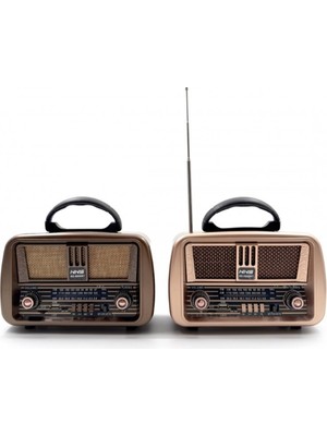 Renas Store Klasik Taşınabilir Model Nostaljik Radyo