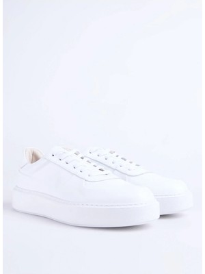 Fabrika Beyaz Erkek Sneaker Seka-Lectra