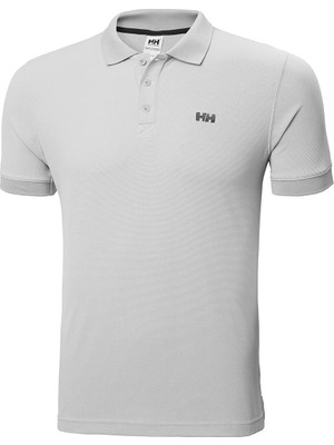 Helly Hansen Driftline Erkek Gri Polo Yaka Tişört