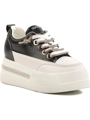 Guja Siyah Yüksek Taban Kadın Sneaker 25Y492 Z