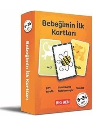 Renas Store Bebeğimin Ilk Kartları 6 - 24 Ay