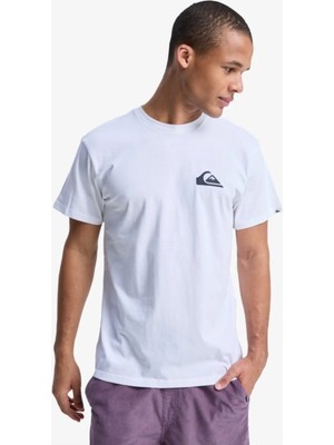 Quiksilver EQYZT08042 Ev Mini Logo Ss Beyaz Erkek T-Shirt