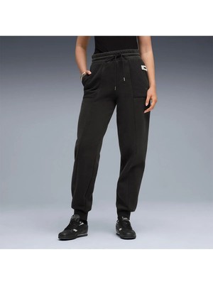 Puma Her High Waist Kadın Siyah Eşofman Altı