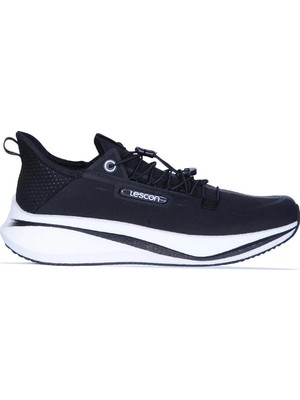 Lescon Lıatrıs 2 A-Shock Foam Siyah Erkek Sneaker Spor Ayakkabı