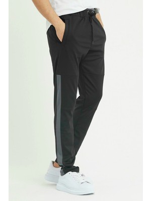 Slazenger Oxford Siyah Erkek Eşofman Altı ST21PE125-500