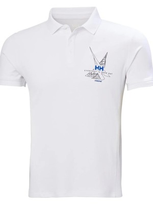Helly Hansen Hp Race Erkek Polo Tişört HHA.34416.001 Beyaz
