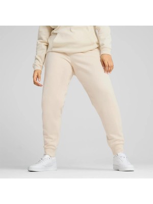 Puma Essentials No.1 Logo Kadın Bej Eşofman Altı