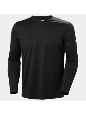 Helly Hansen Hh Tech Crew Ls 2.0 Uv Üst Erkek Antrasit Sweatshirt HHA.49582-HHA.980