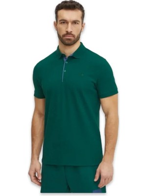 The North Face NF0A8C1N M Premium Slim Polo Yeşil Erkek T-Shirt