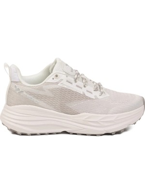 Walkway Beyaz Gümüş Fileli Hafif Esnek Hafızalı Taban Unisex Spor Ayakkabı Flexion G