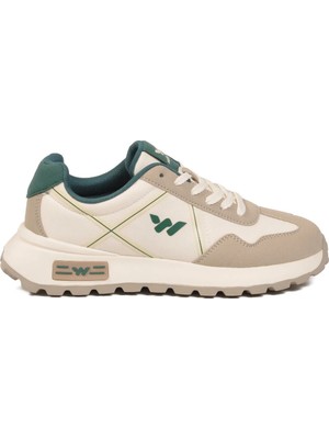Walkway Beyaz Hafızalı Taban Hafif Esnek Unisex Spor Ayakkabı Muveon G