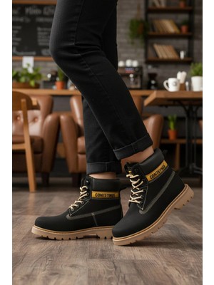 Conteyner Siyah Soğuğa Dirençli Kaymaz Unisex Bot 922 G