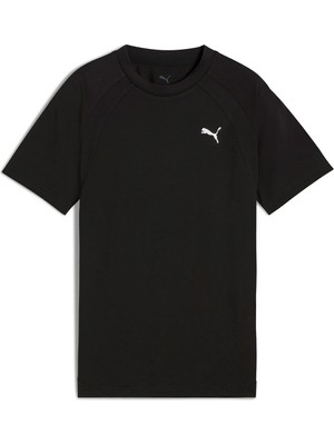 Puma Evostripe Erkek Çocuk Siyah Tişört