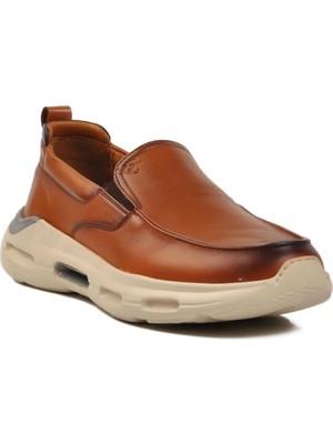 Marcomen Hakiki Deri Erkek Taba Sneaker 152-21399 M