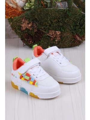 Fort Cool Legos Rahat Hafif Sneaker Işıklı Erkek Çocuk Ayakkabı