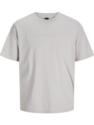 Jack & Jones Jack Jones Jcorecharge Mold Tee Ss Crew Neck Ln Erkek Mor Tshirt 12273070-19