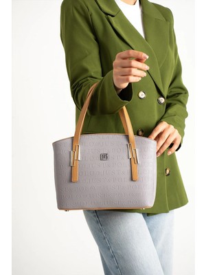 Just Polo Kadın Yeni Sezon Büyük Boy 5 Bölmeli El ve Omuz Çantası 26X20CM TR2066