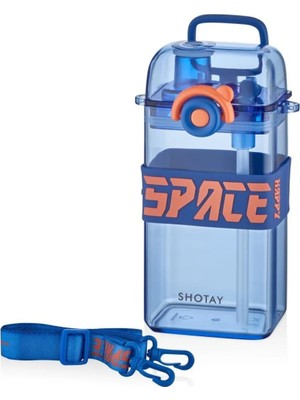 Shotay Su Matarası Space Tritan Mavi 500ML