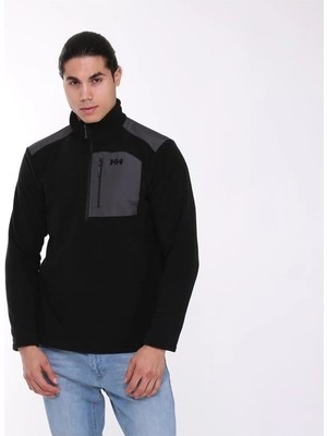 Helly Hansen Polar Block Erkek Siyah Sweatshirt