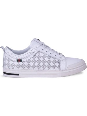 Pierre Cardin 10206 Erkek Sneaker Ayakkabı Beyaz