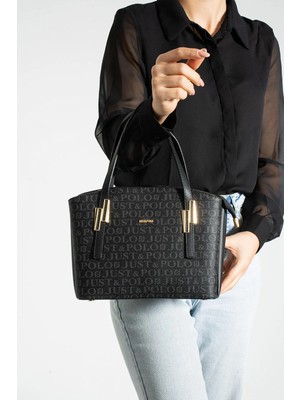 Just Polo Kadın Yeni Sezon Büyük Boy 5 Bölmeli El ve Omuz Çantası 26X20CM TR4030